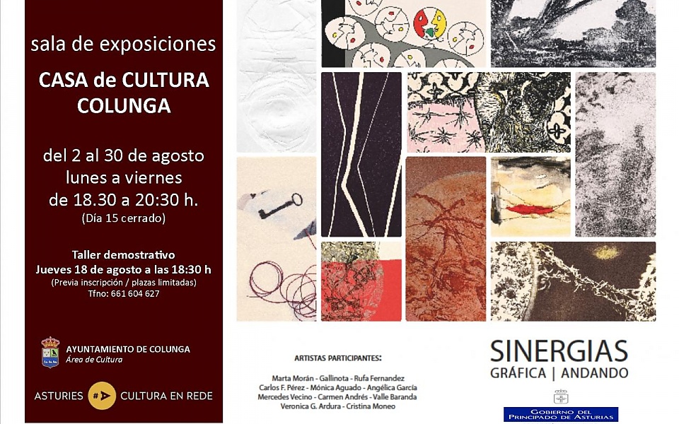 Exposición SINERGIAS (GRÁFICA/ANDANDO)