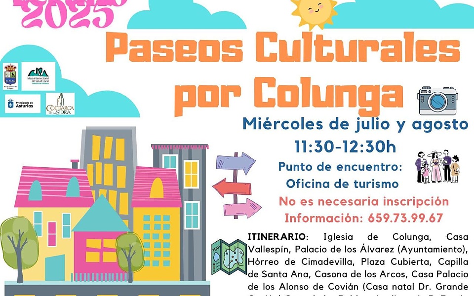 PASEOS CULTURALES POR COLUNGA