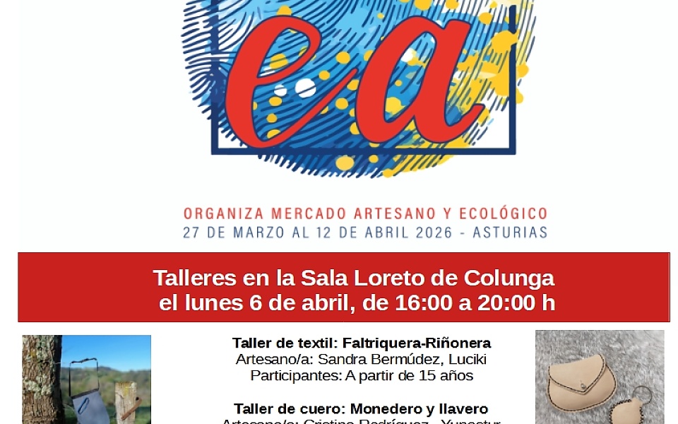 Talleres artesanos de cuero y textil