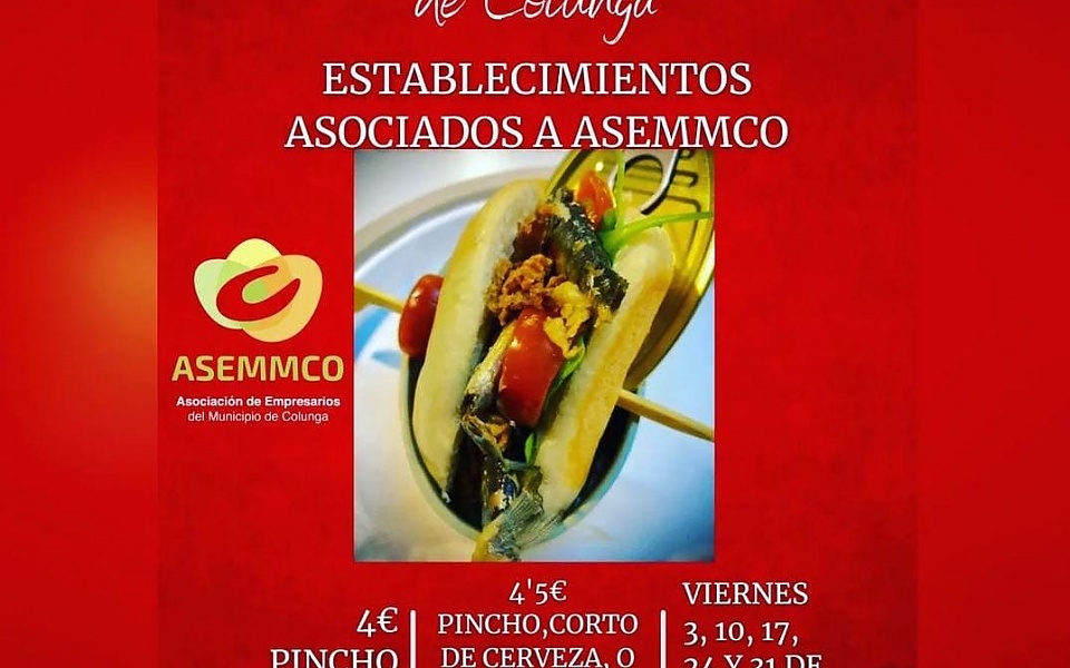 II JORNADAS DE LOS PINCHOS DE COLUNGA