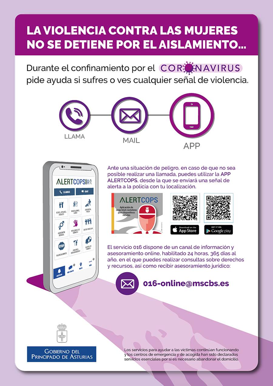 Violencia contra la mujer teléfonos y apps