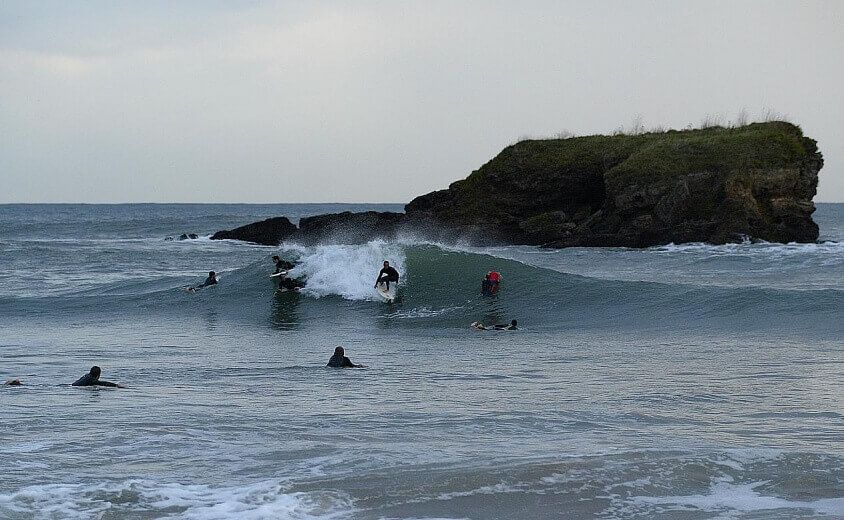 Zona de surf La Isla