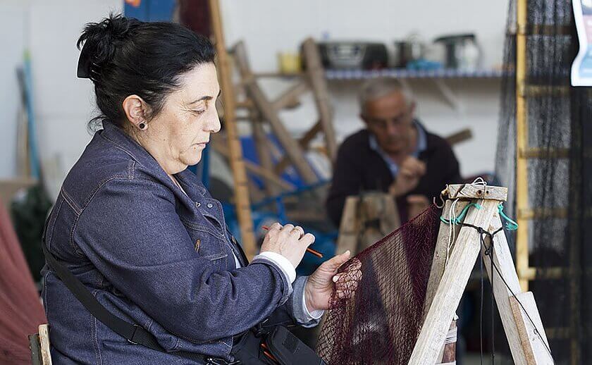 Las Rederas. Demostraciones artesanales